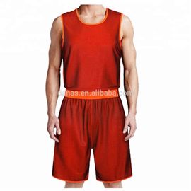 2019 New Design Reversible Mesh Cool Orange Basketball Jersey