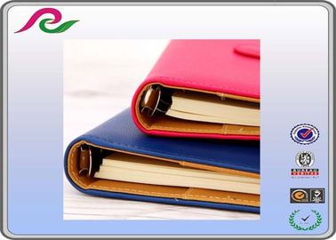 OEM red / green A6 Loose Leaf Notebook for student Daily writing