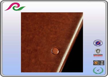 Loose leaf PU cover journal hardcover notebooks with button closure