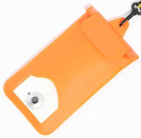 Soft PVC underwater waterproof pouches , plastic waterproof phone pouch